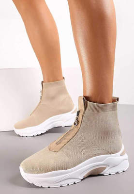 Buty sportowe damskie 7ALA195.KHAKI (36/41,12par)