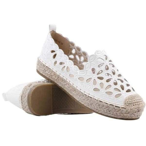 Balerinki damskie F108-10.WHITE (36/41,12par)