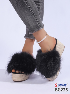 Klapki damskie BG225.BLACK (36/41,12par)