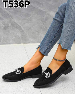 Balerinki damskie 7AT536.BLACK (36/41,12par)