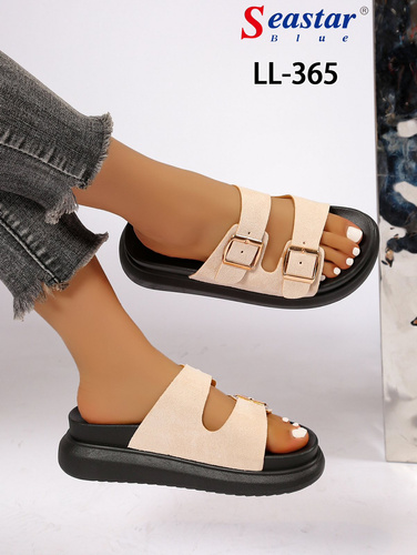 Klapki damskie LL365.BEIGE (36/41,12par)