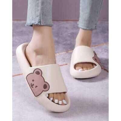 Klapki damskie 7ABG129.BEIGE (36/41,12par)