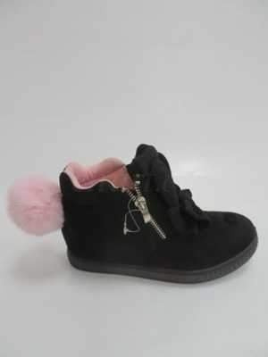 Botki dziewczęce 5AR98C-1.BLACK (31/36,8par)