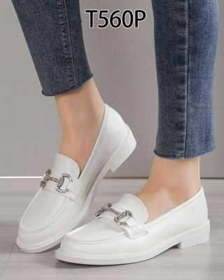 Balerinki damskie 7AT560.WHITE (36/41,12par)