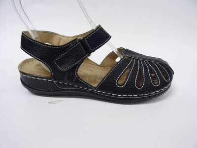 Sandały damskie 7A22T66-1.BLACK (36/41,12par)