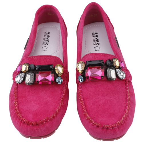 Balerinki damskie MH14-19.FUSHIA (36/41,12par)