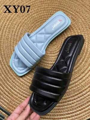 Klapki damskie 7AXY07.BLUE, BLACK (36/41,12par)