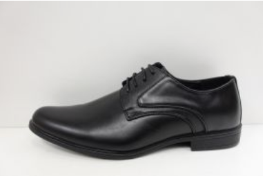 Półbuty męskie 9AMXC475.BLACK/BLACK (40/45,10par)