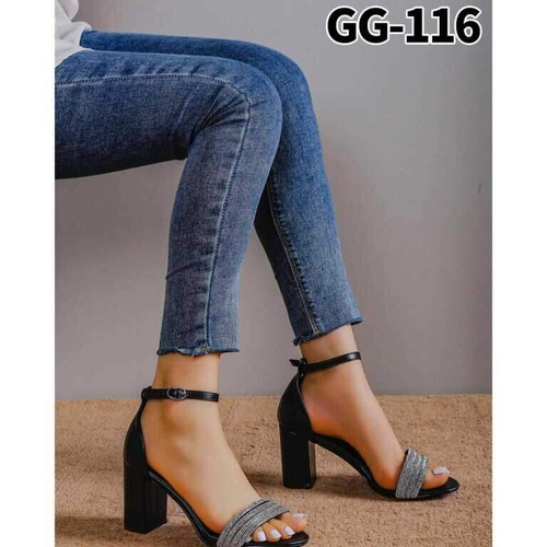 Sandały damskie  7AGG116.BLACK (36/41,12par)