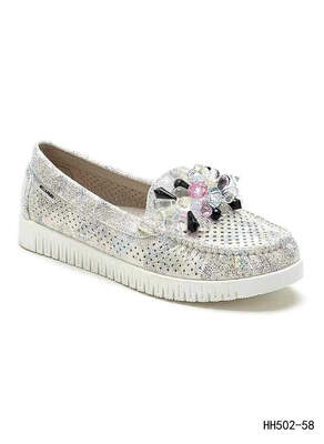 Balerinki damskie 7AHH502-58.SILVER   (36/41,12par)