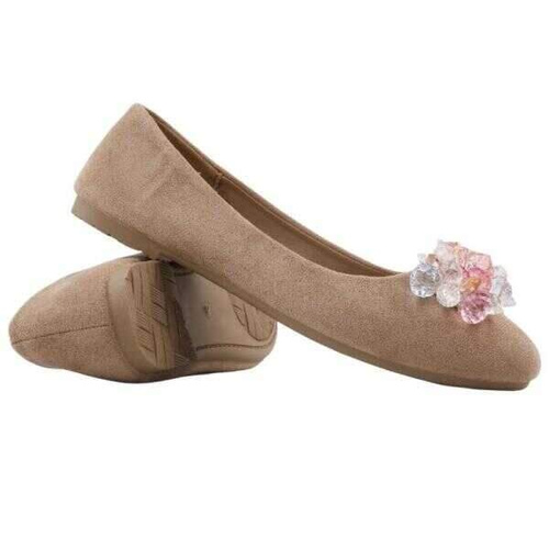Balerinki damskie F31-8.BEIGE (36/41,12par)