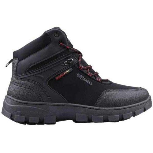 Trzewiki męskie A2042-1.BLACK/GREY/RED (41/46,8par)