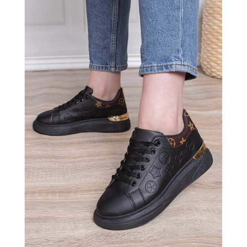 Buty sportowe damskie MK668.ALLBLACK (36/41,12par)