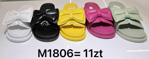 Klapki damskie  7AM1806.BLACK (36/41,12par)