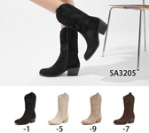 Kozaki damskie 7ASA3205.KOLORDOWYBORU (36/41,12par)