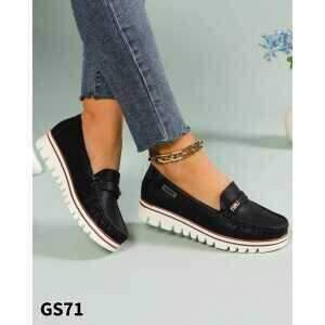 Półbuty damskie     7AGS71.BLACK  (36/41,12par)