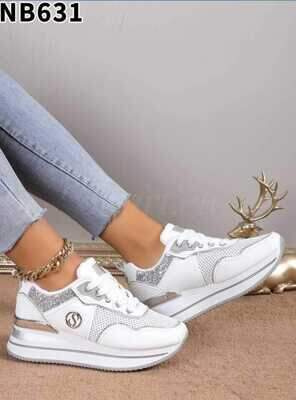 Buty sportowe damskie  7ANB631.WHITE   (36/41,12par)