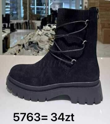 Botki damskie 7A5763.BLACK (36/41,12par)