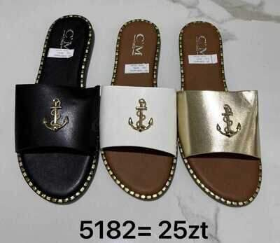 Klapki damskie 7ALB5182.KOLORDOWYBORU (36/41,12par)