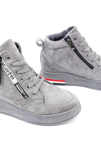 Botki damskie B1233A-5.GREY (36/40,8par)