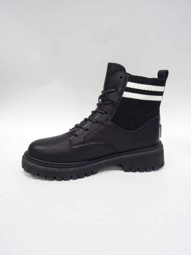 Botki damskie 7AE8203-1.BLACK Ocieplane (36/41,12par)
