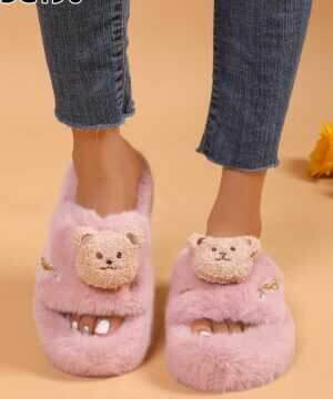 Kapcie damskie BG190.PINK (36/41,12par)