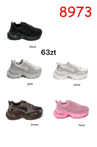 Buty sportowe damskie 7A8973.BROWN (36/41,12par)