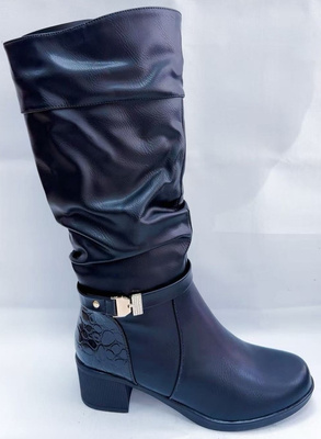 Kozaki damskie LT6566.BLACK (36/41,12par)