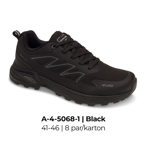 Buty sportowe męskie 9AA-4-5068-1.BLACK (41/46,8par)