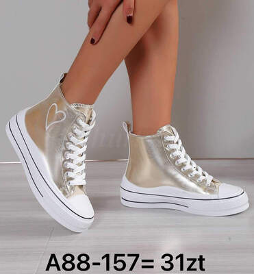 Trampki damskie 7AA88-157.GOLD (36/41,12par)