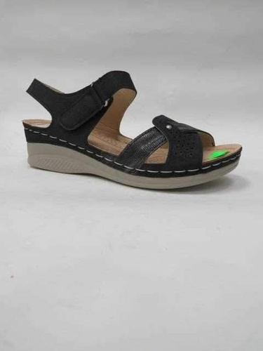 Sandały damskie 7AMO-761.BLACK (36/41,12par)