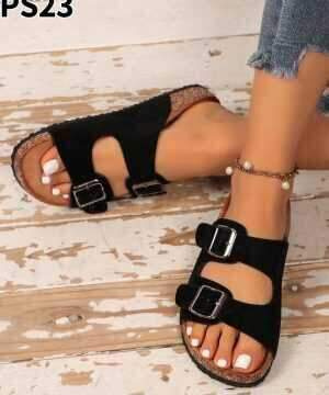 Klapki damskie 7APS23.BLACK (36/41,12par)