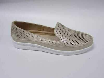 Mokasyny damskie 7AX307-17.GOLD (37/42,12par)