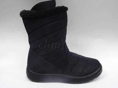 Botki damskie 7A7509-21.BLACK Ocieplane (36/41,12par)