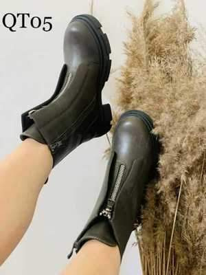 Botki damskie 7AQT05.GREEN (36/41,12par)