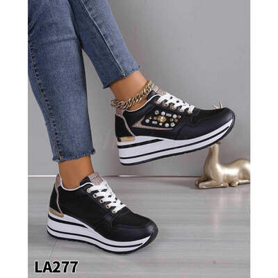 Buty sportowe damskie 7ALA277.BLACK (36/41,12par)