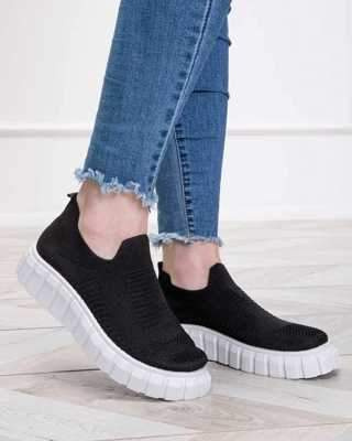 Buty sportowe damskie 7ABL22-6.BLACK (36/41,12par)