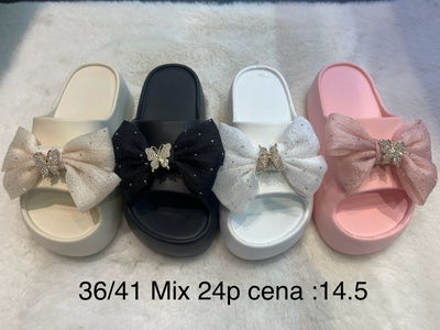 Klapki damskie 7AWS2200.MIX (36/41,24par)