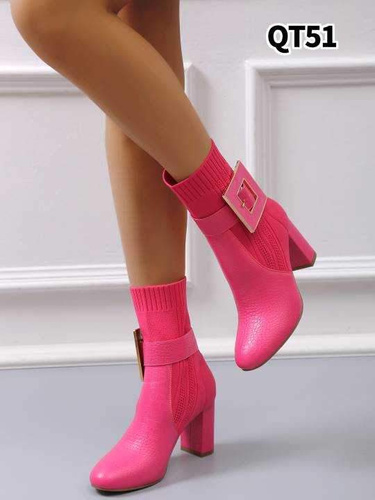 Botki damskie 7AQT51.FUSHIA (36/41,12par)
