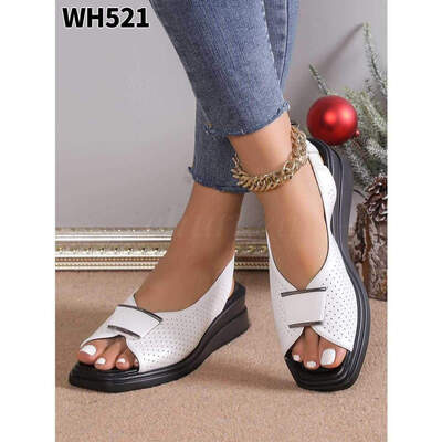 Sandały damskie 7AWH521.WHITE (36/41,12par)