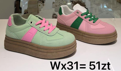 Buty sportowe damskie WX31.KOLORDOWYBORU (36/41,12par)