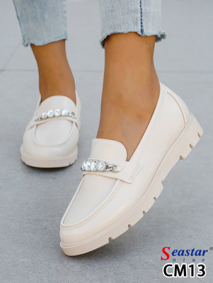 Półbuty damskie CM13.BEIGE (36/41,12par)