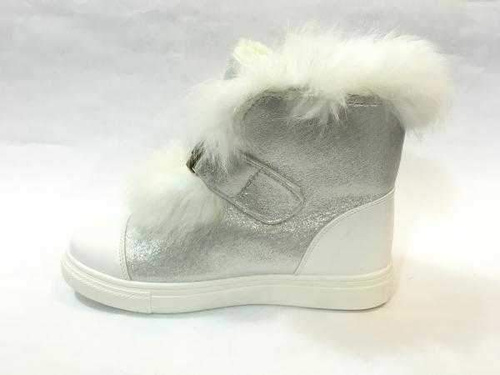 Botki damskie 7AB193A-3.WHITE Ocieplane (36/41,8par)