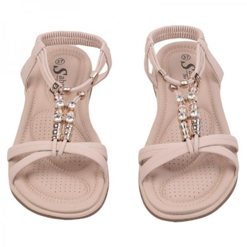 Sandały damskie DH23-3.BEIGE (36/41,12par)