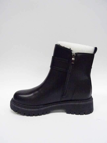 Botki damskie 7AE8213-1.BLACK Ocieplane (36/41,12par)