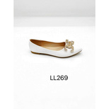 Balerinki damskie 7ALL269.WHITE (36/41,12par)