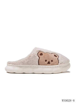 Kapcie damskie 7AWS9028-8.BEIGE (36/41,12par)