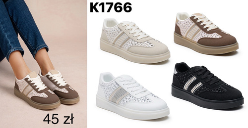 Buty sportowe damskie 7AK1766.KOLORDOWYBORU (36/41,12par)