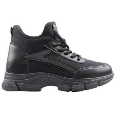 Trzewiki damskie RM32-2.BLACK (36/41,12par)