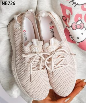 Buty sportowe damskie 7ANB726.BEIGE (36/41,12par)